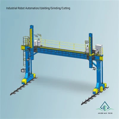 Truss de pòrtic d'eix XY de robot dual